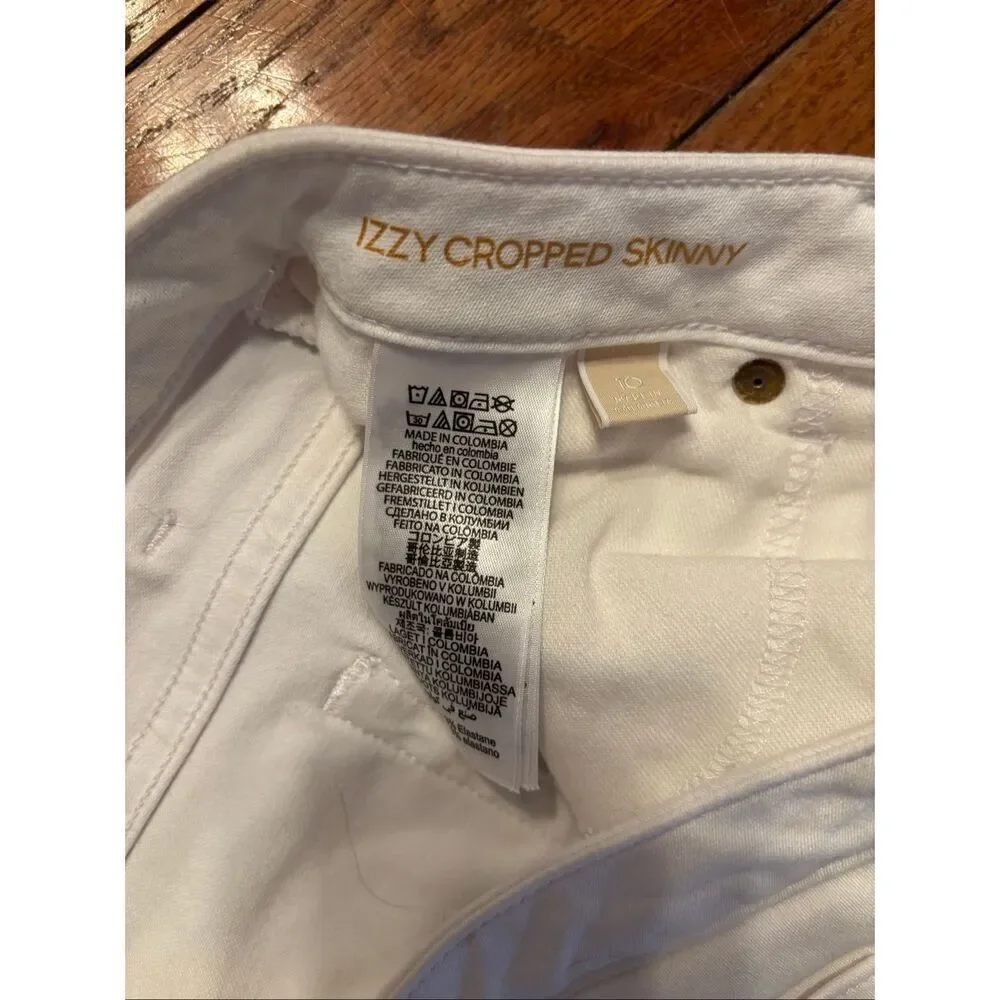 Michael Kors White Capri’s